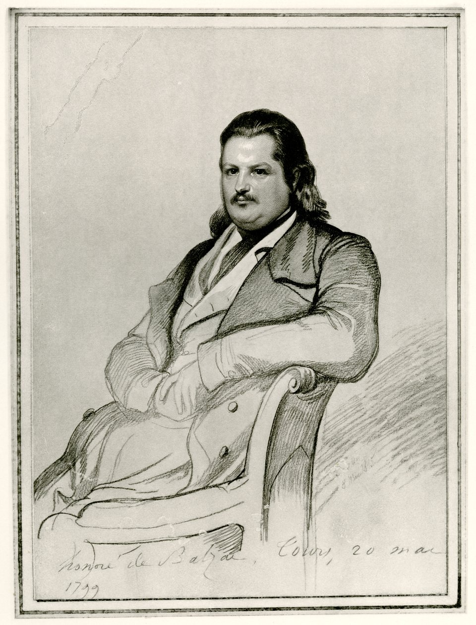 Honoré de Balzac door German School