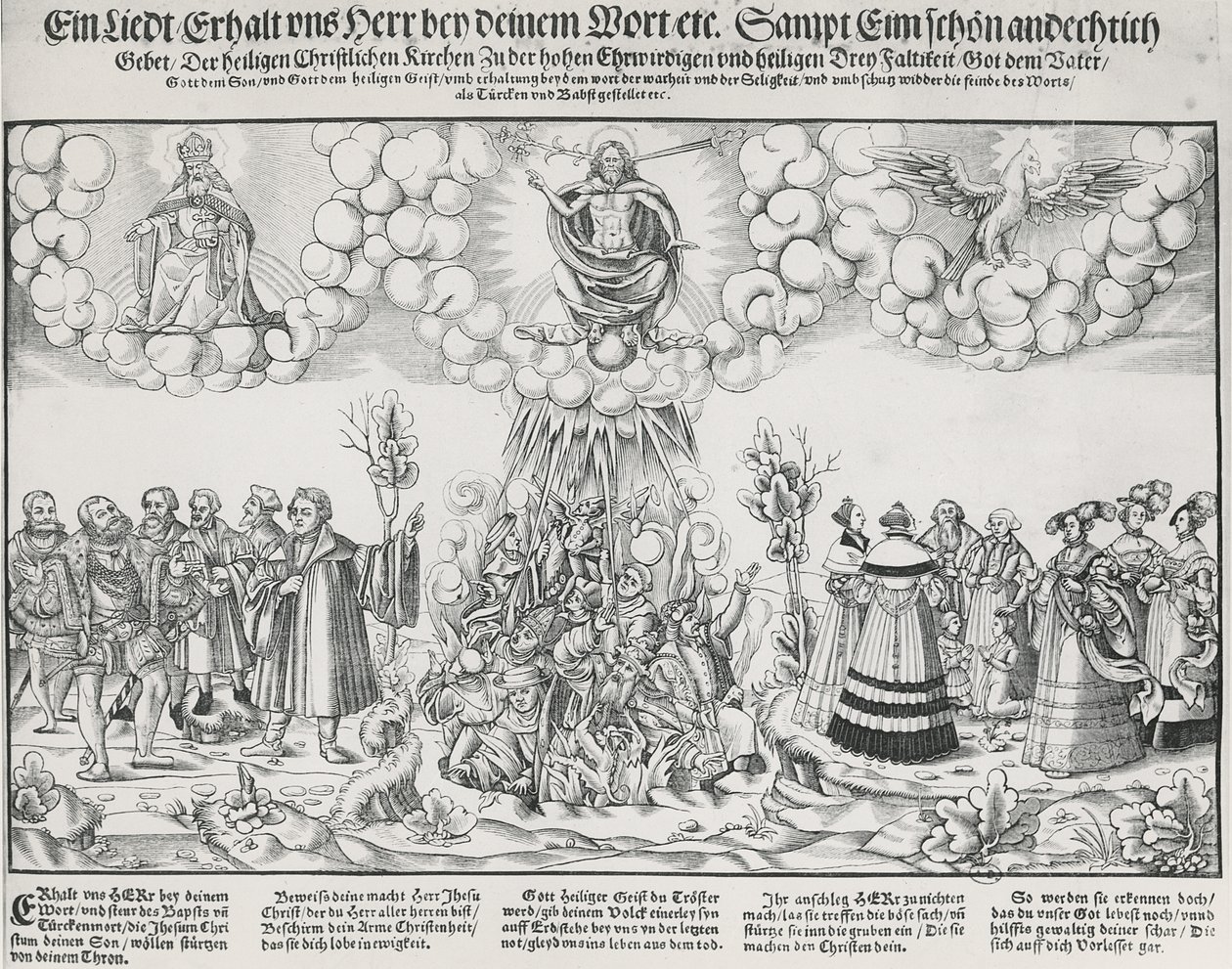Illustratie van Martin Luther