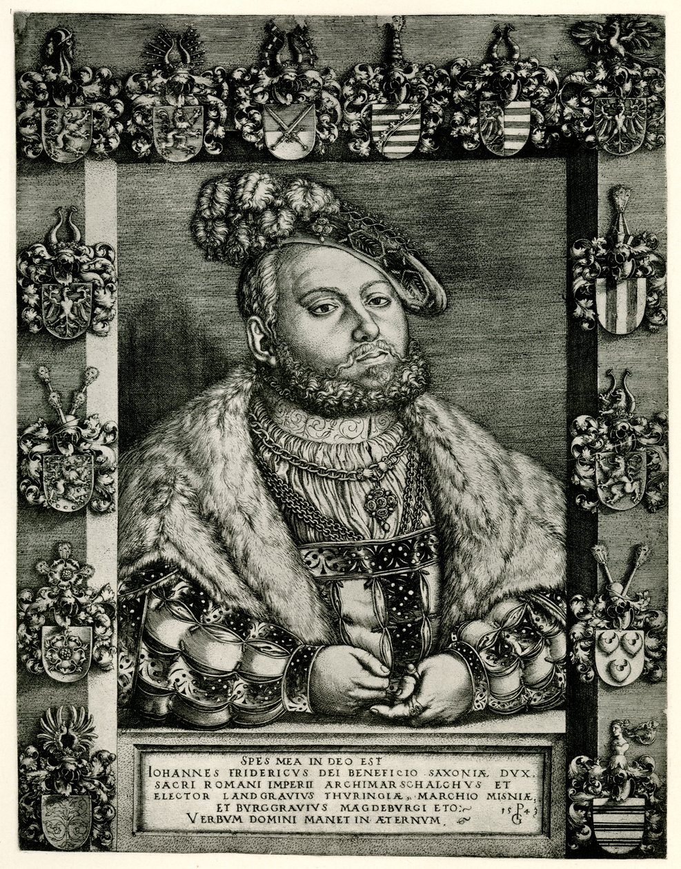 Johann Friedrich I. door German School