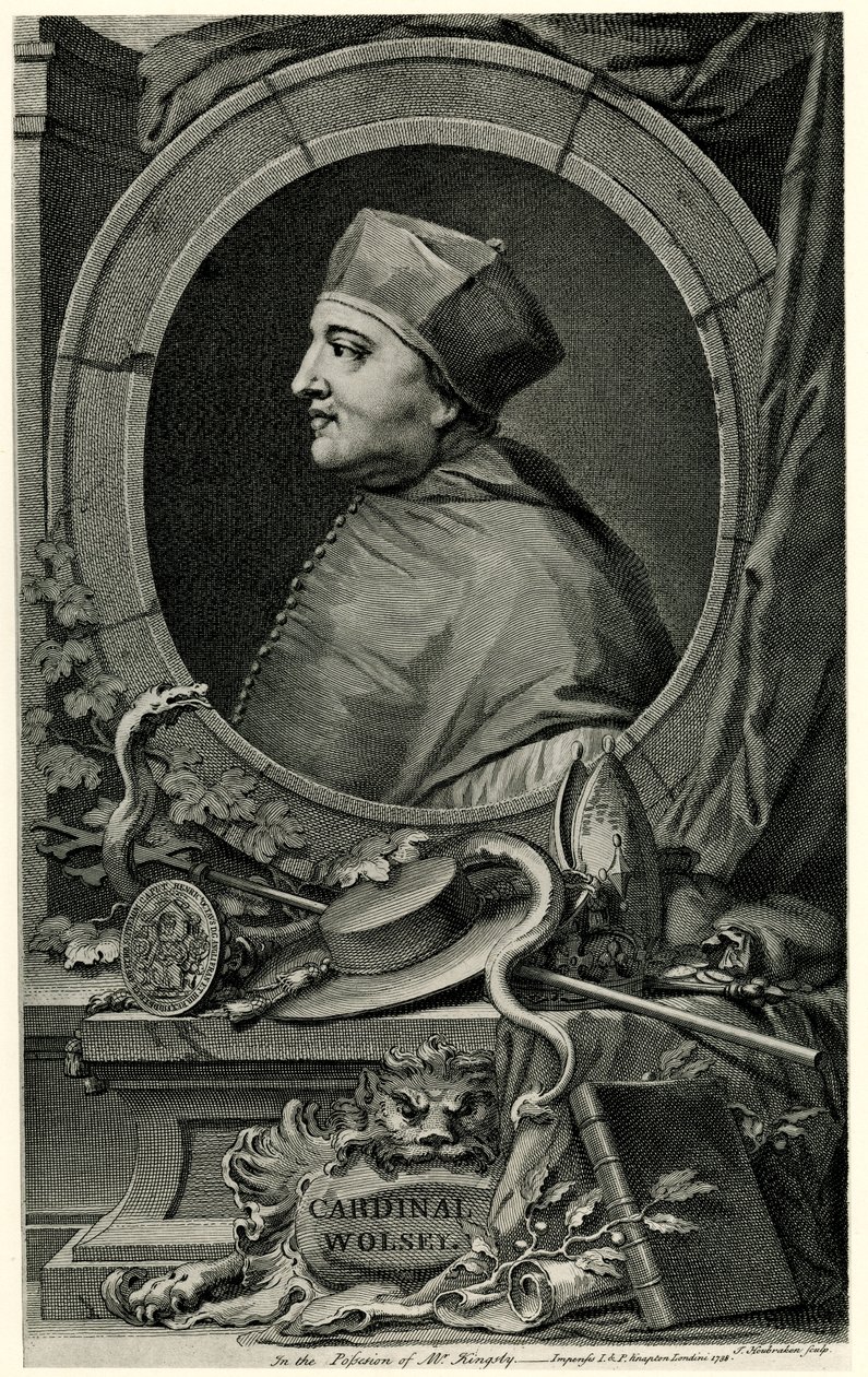 Kardinaal Thomas Wolsey door German School