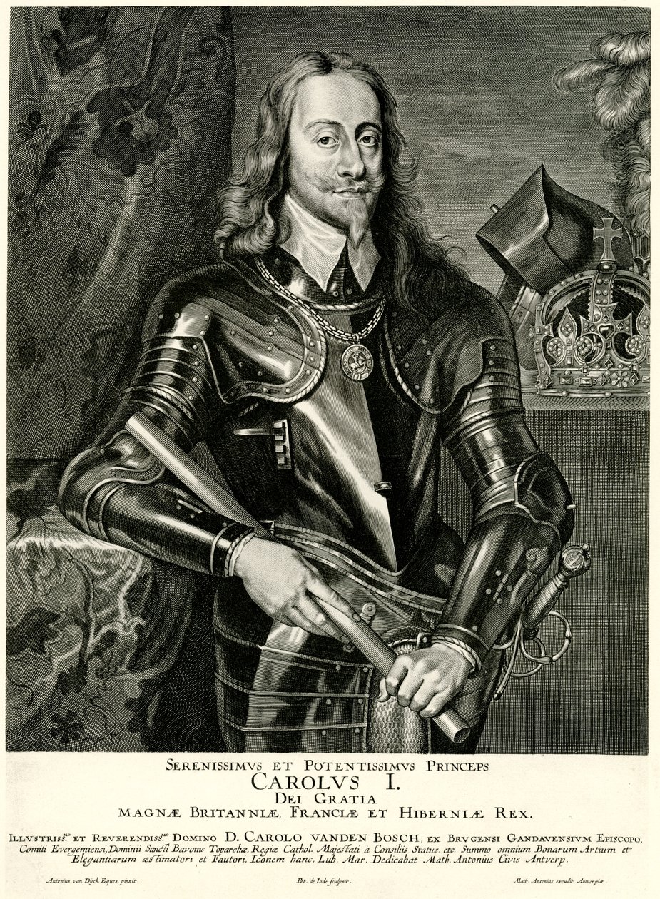 Karel I door German School
