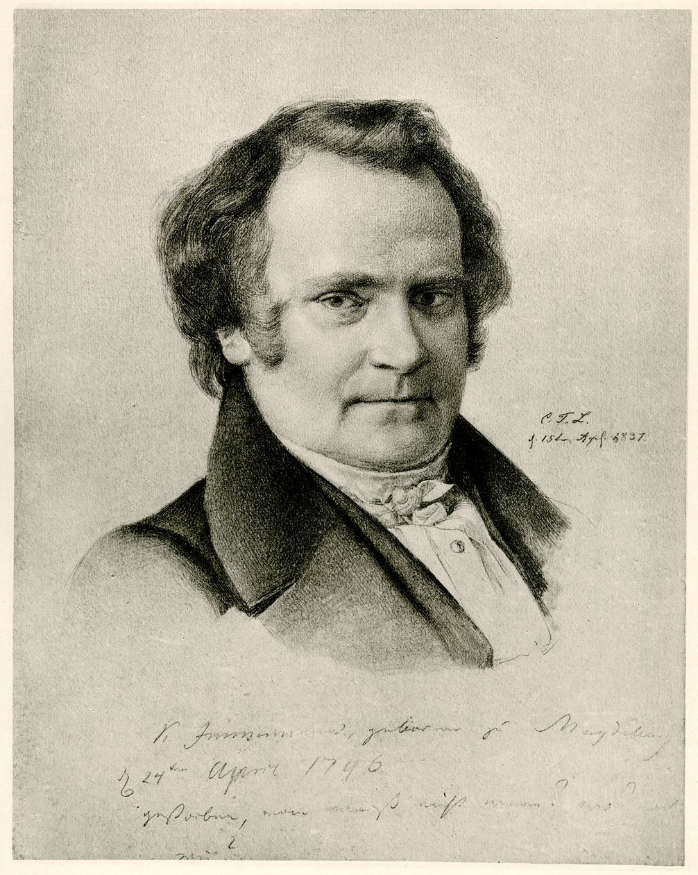 Karl Immermann door German School