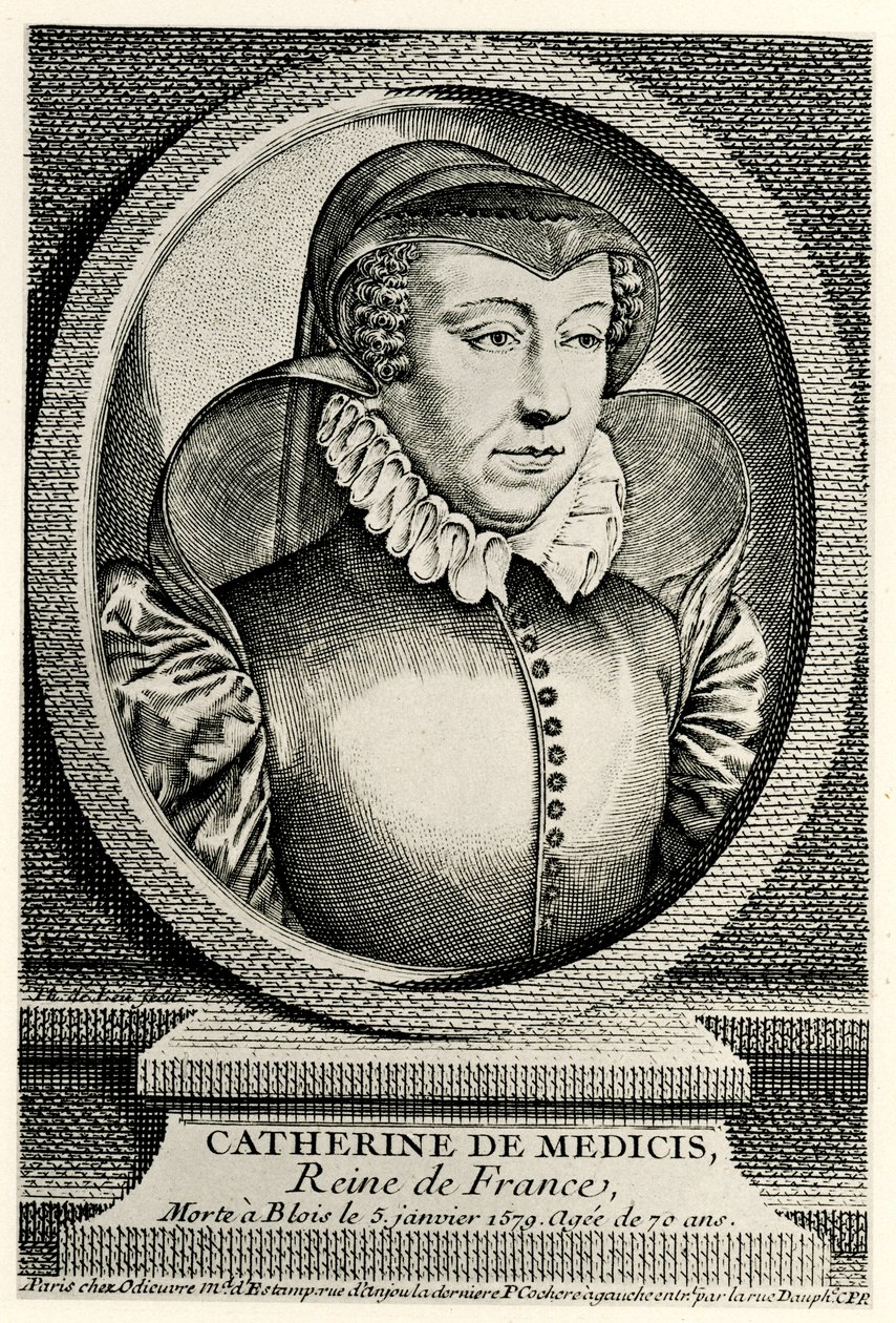 Katharina de Medici door German School