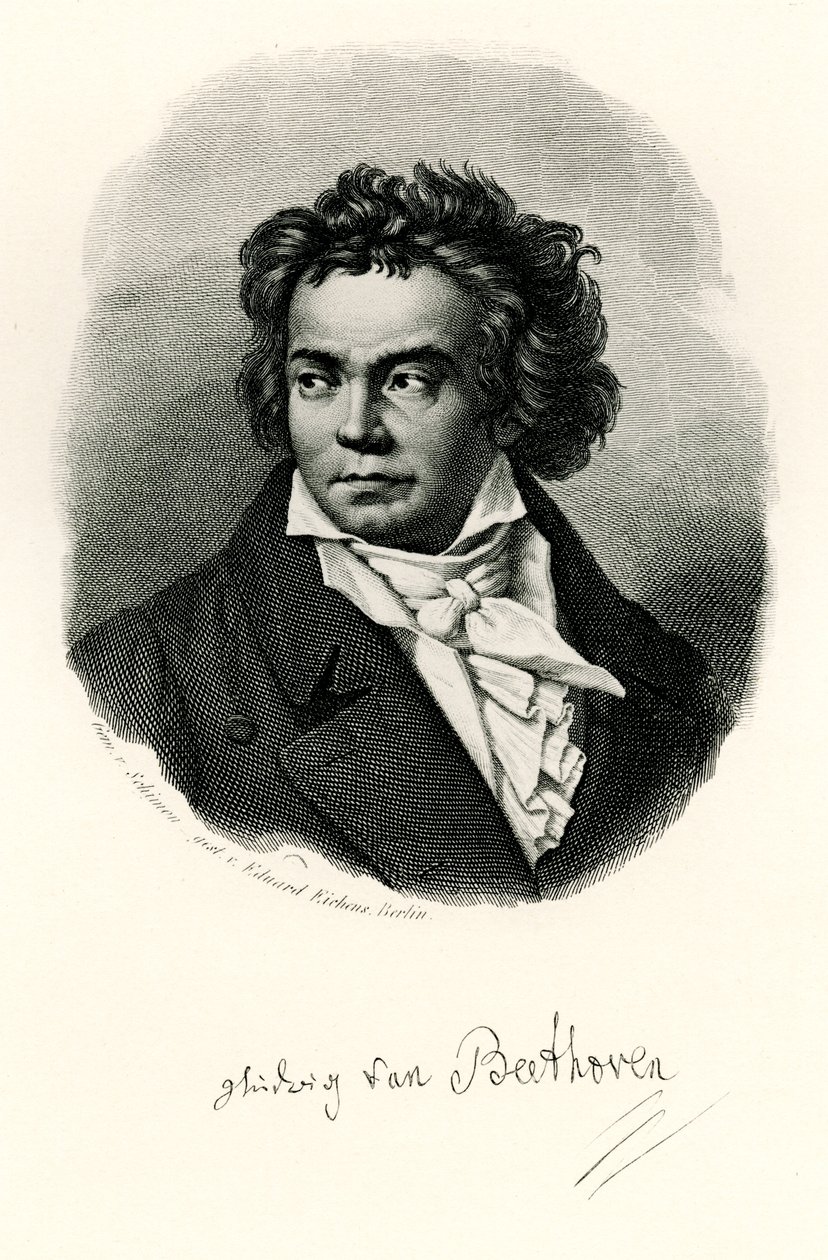 Ludwig van Beethoven, 1884-90 door German School