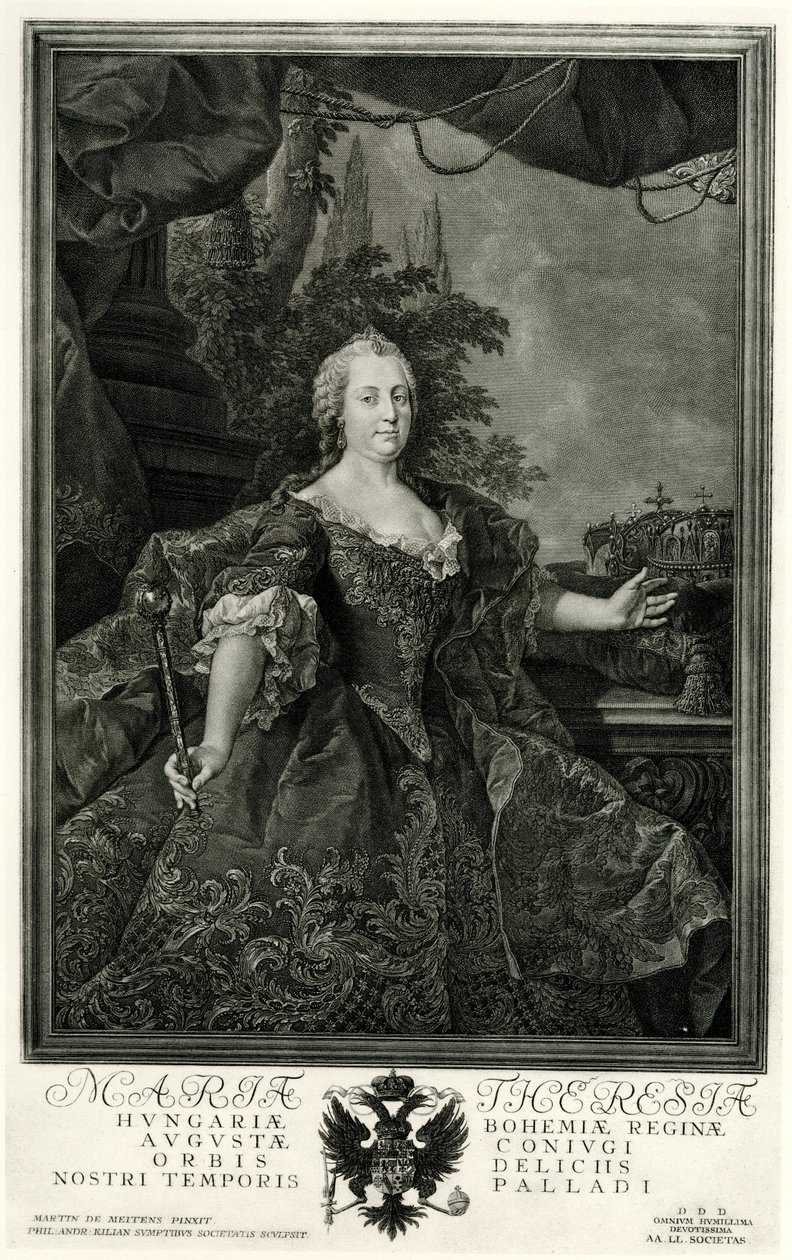 Maria Theresia door German School