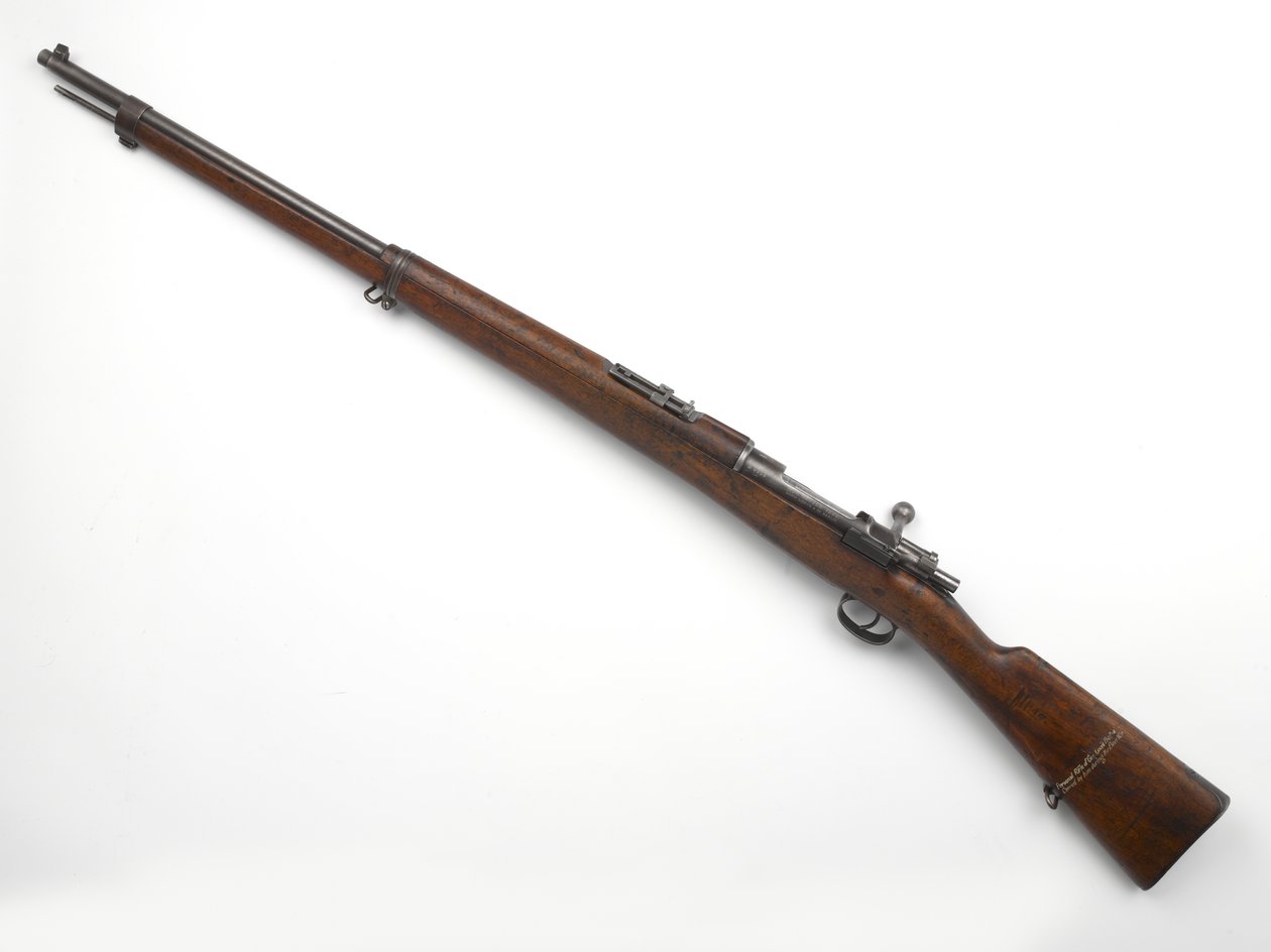 Mauser M1896 7,92 mm grendelgeweer 1896 gebruikt door Generaal Louis Botha door German School
