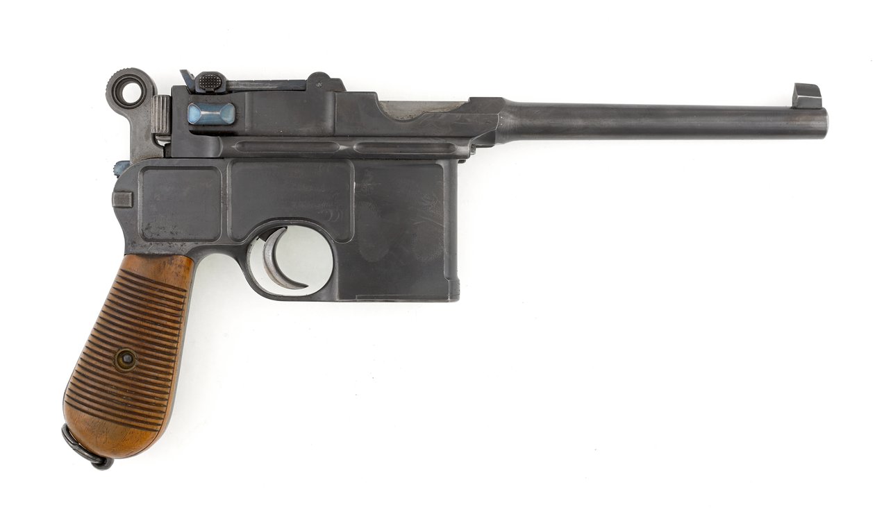 Mauser Model 1896 7.63 mm zelfladend pistool door German School