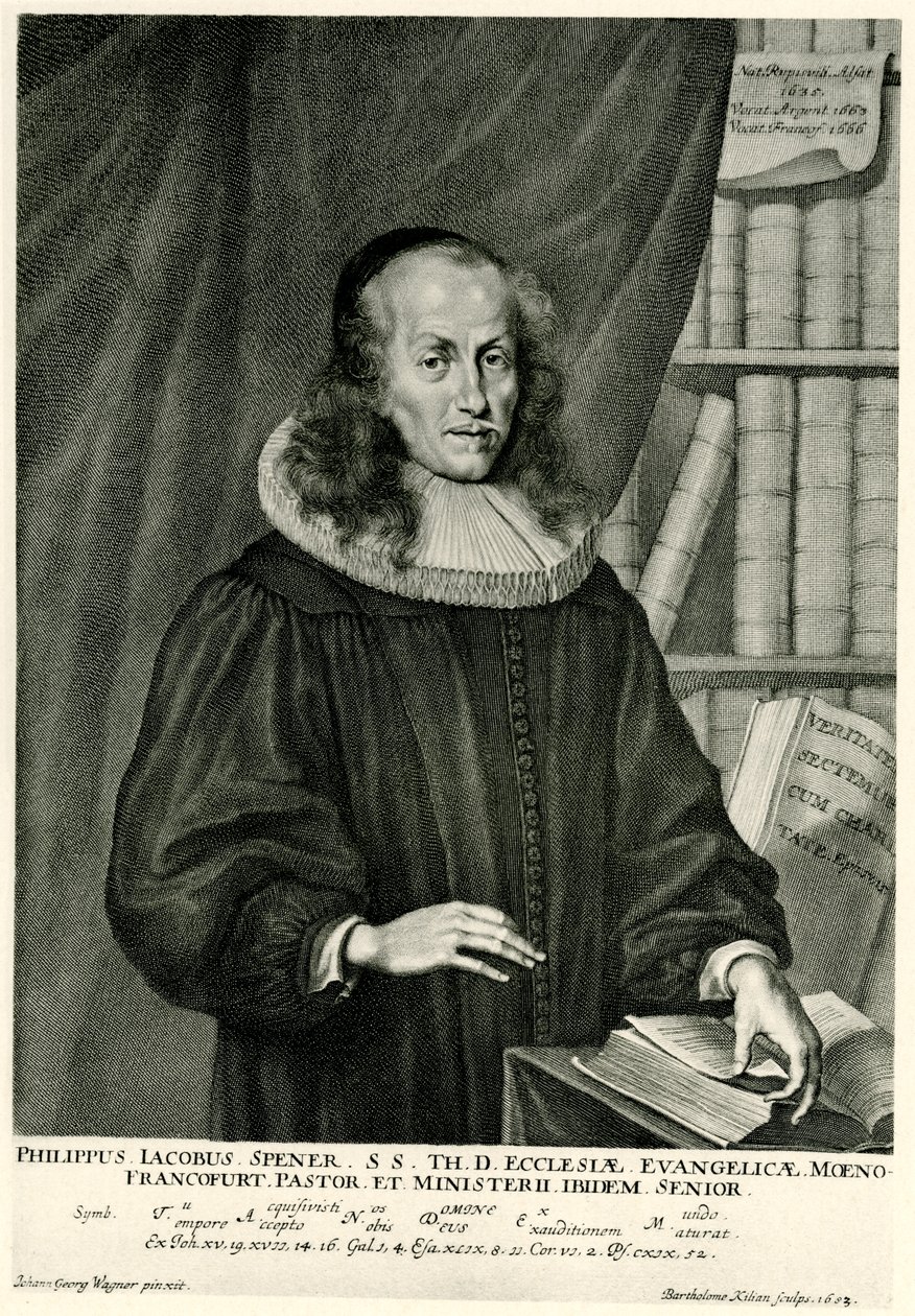 Philipp Jakob Spener door German School