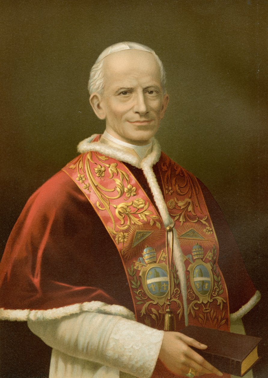 Paus Leo XIII door German School