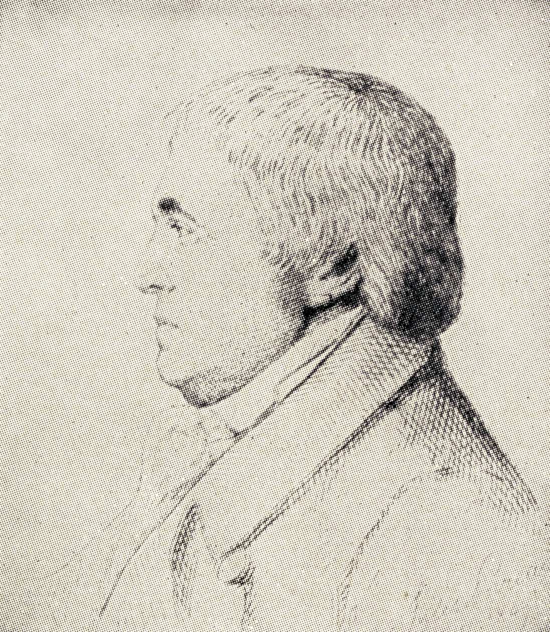 Portret van Franz Anton Mesmer (1734-1815) Duitse arts door German School