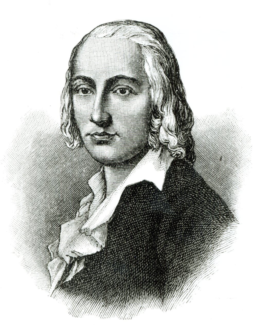 Portret van Friedrich Hölderlin door German School