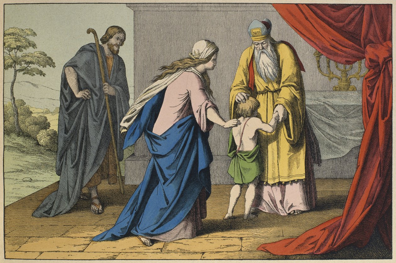 Samuel en Eli, illustratie uit L