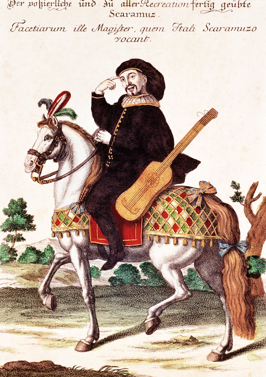 Scaramouche te Paard door German School