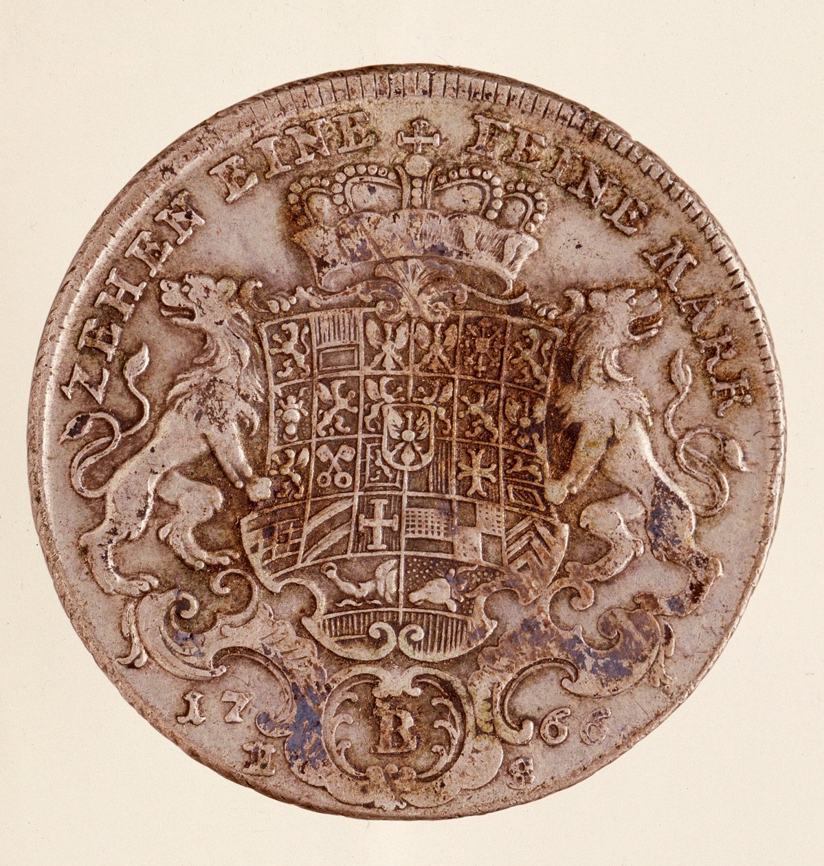 Zilveren thaler van Frederik Christiaan, markgraaf van Brandenburg-Bayreuth (1708-1769) door German School