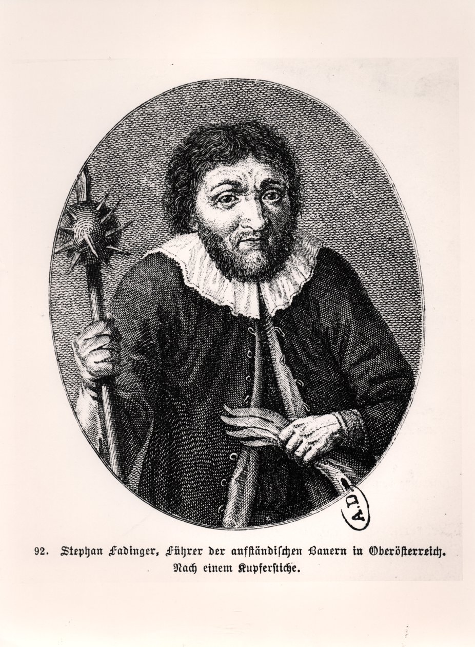 Stephan Fadinger (gest.1626), leider van de Oostenrijkse boerenopstand (1625-1626) door German School