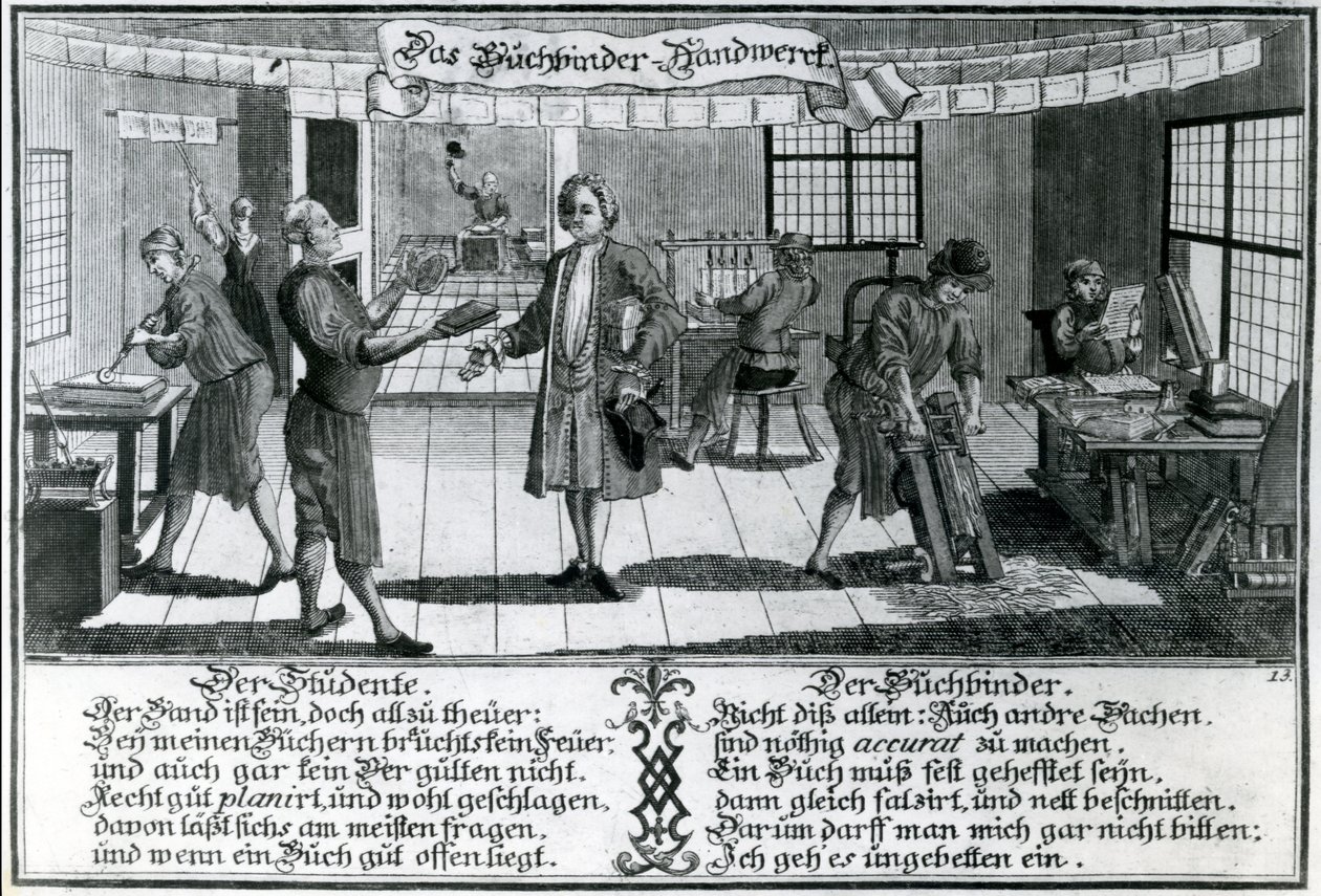 De Boekbinder door German School