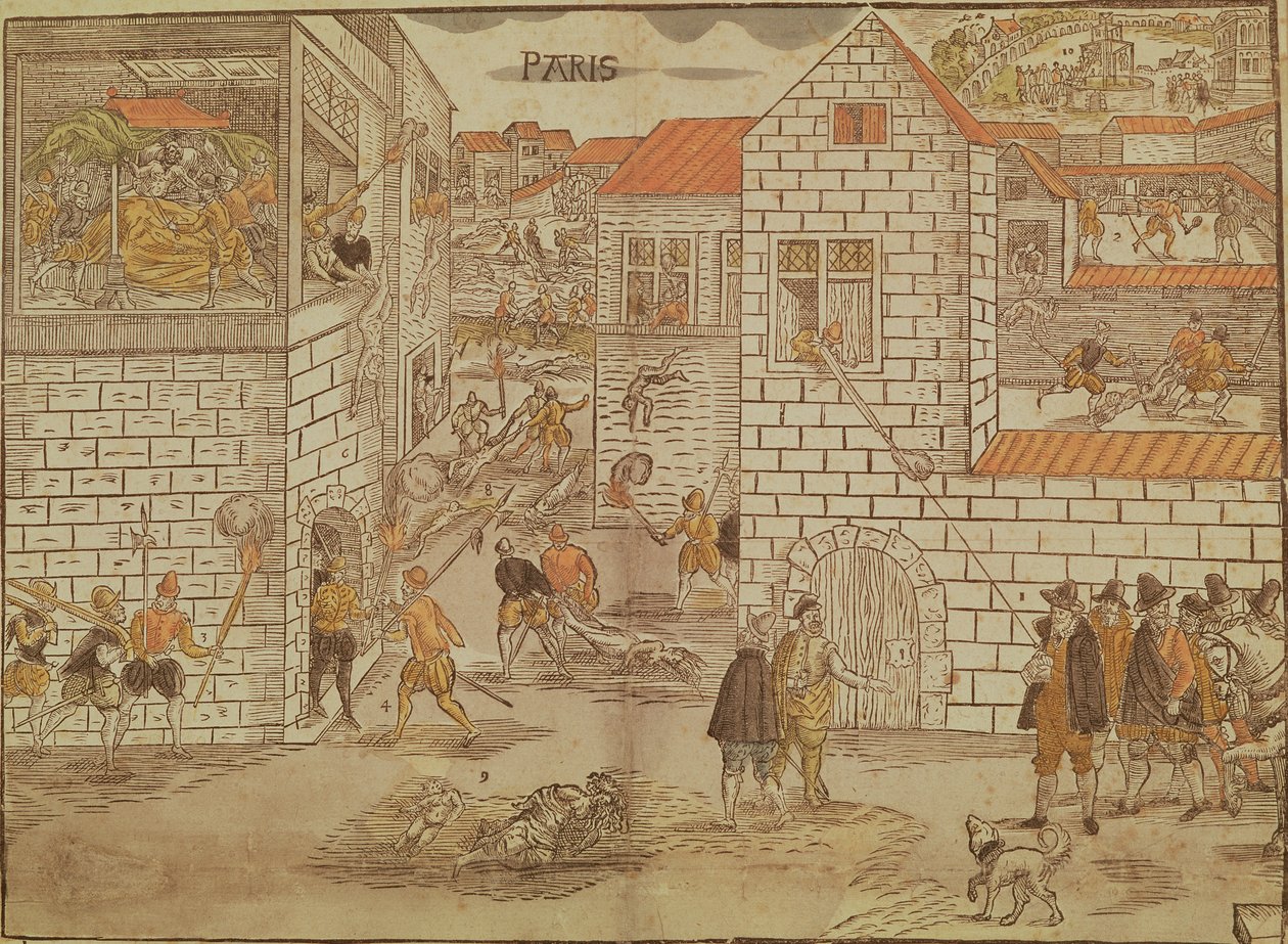 De Bartholomeusnacht door German School