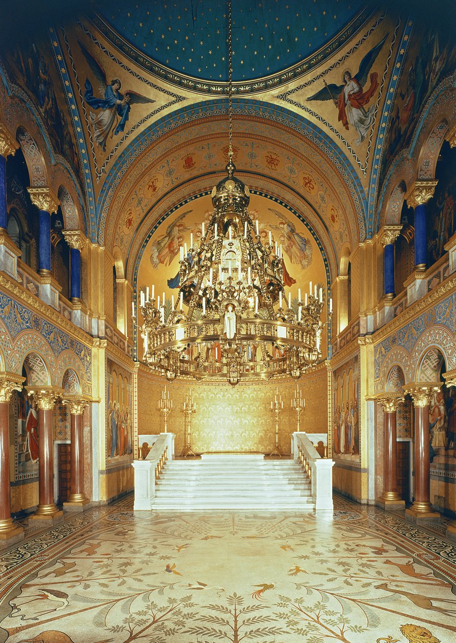 De Troonzaal vanuit het noorden door German School