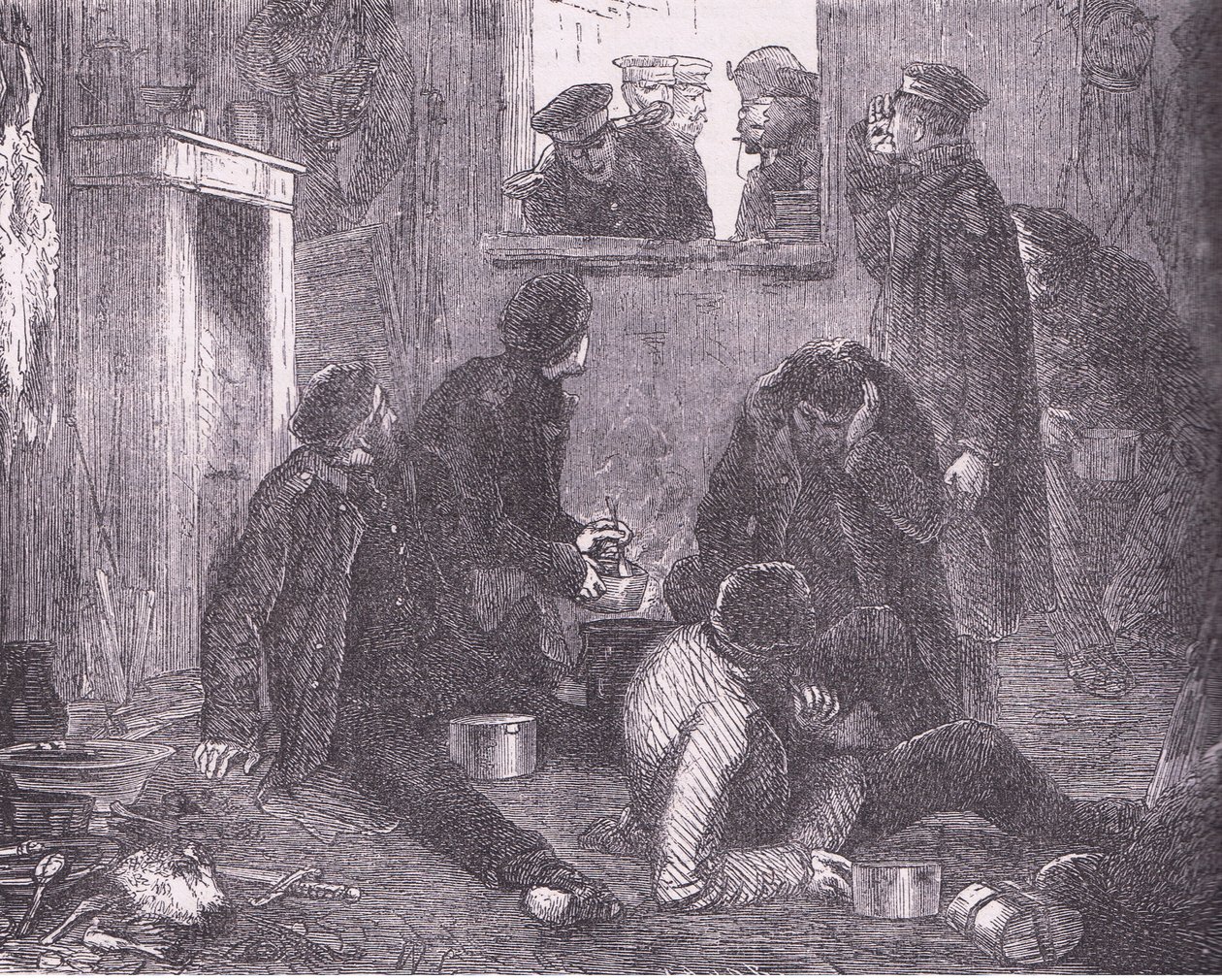 De kroonprins van Pruisen maakt de ronde, Cassells Geschiedenis van de Oorlog tussen Frankrijk en Duitsland gepubliceerd door Cassell and Company Limited, ca. 1890 door German School
