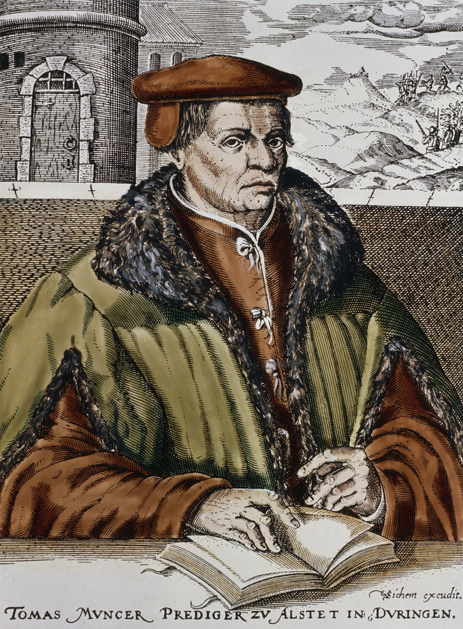 Thomas Muntzer, ca. 1600 door German School