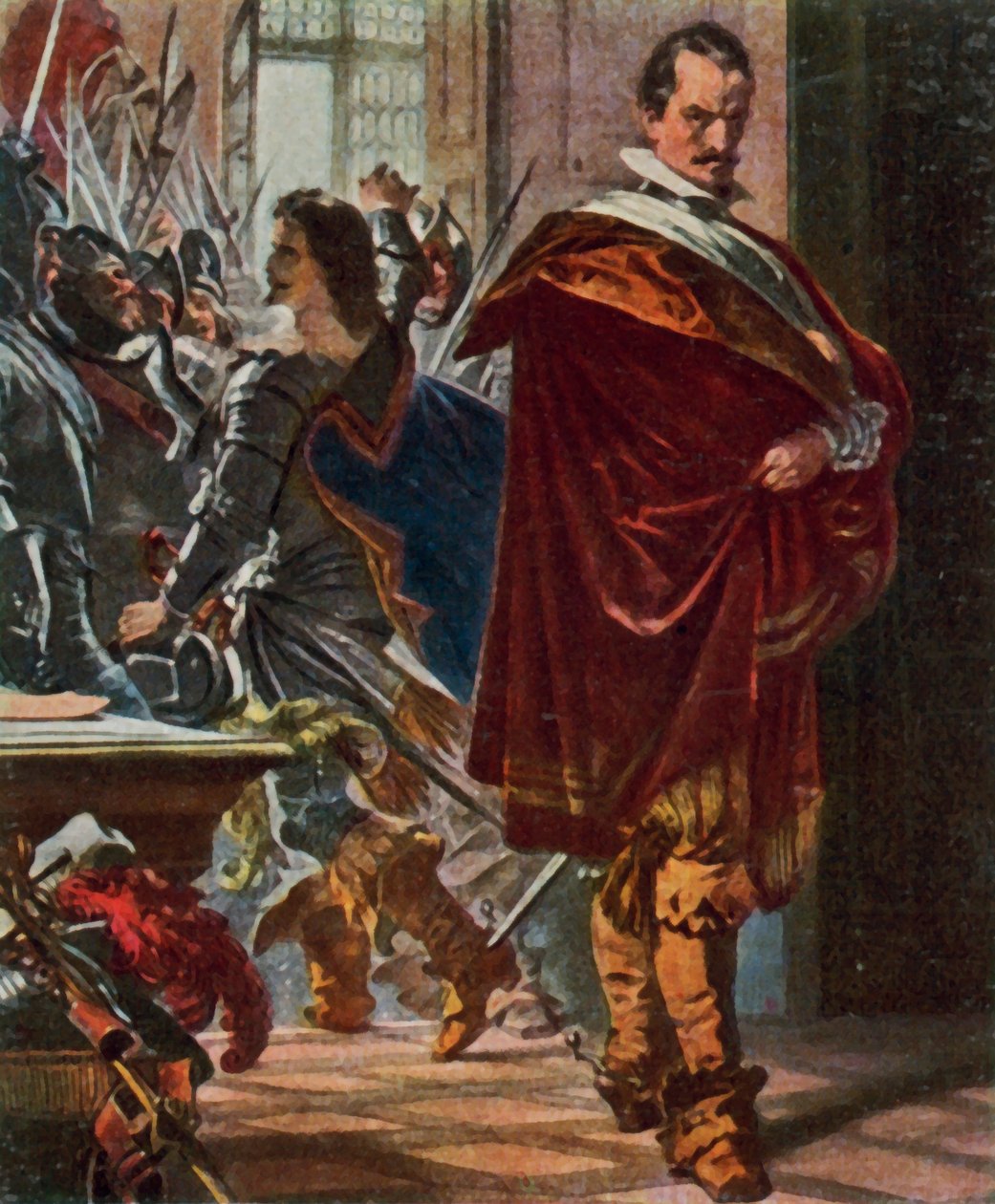 Wallenstein door German School