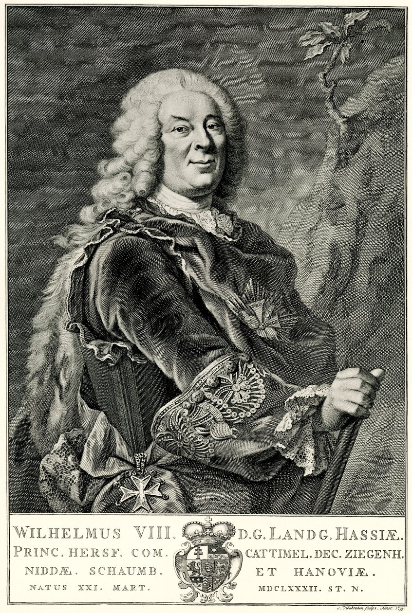 Wilhelm VIII door German School
