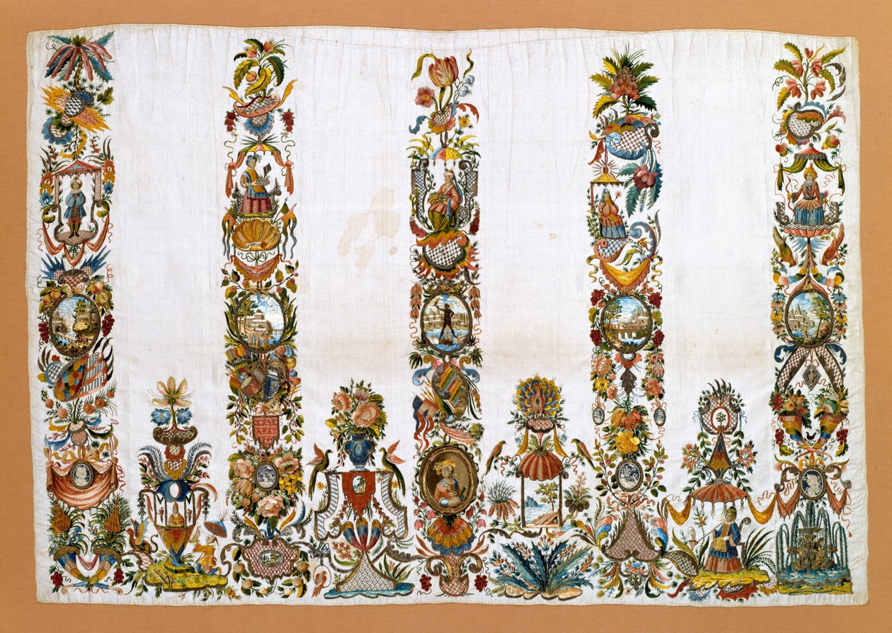 Dames Schort, ca. 1760 door German School