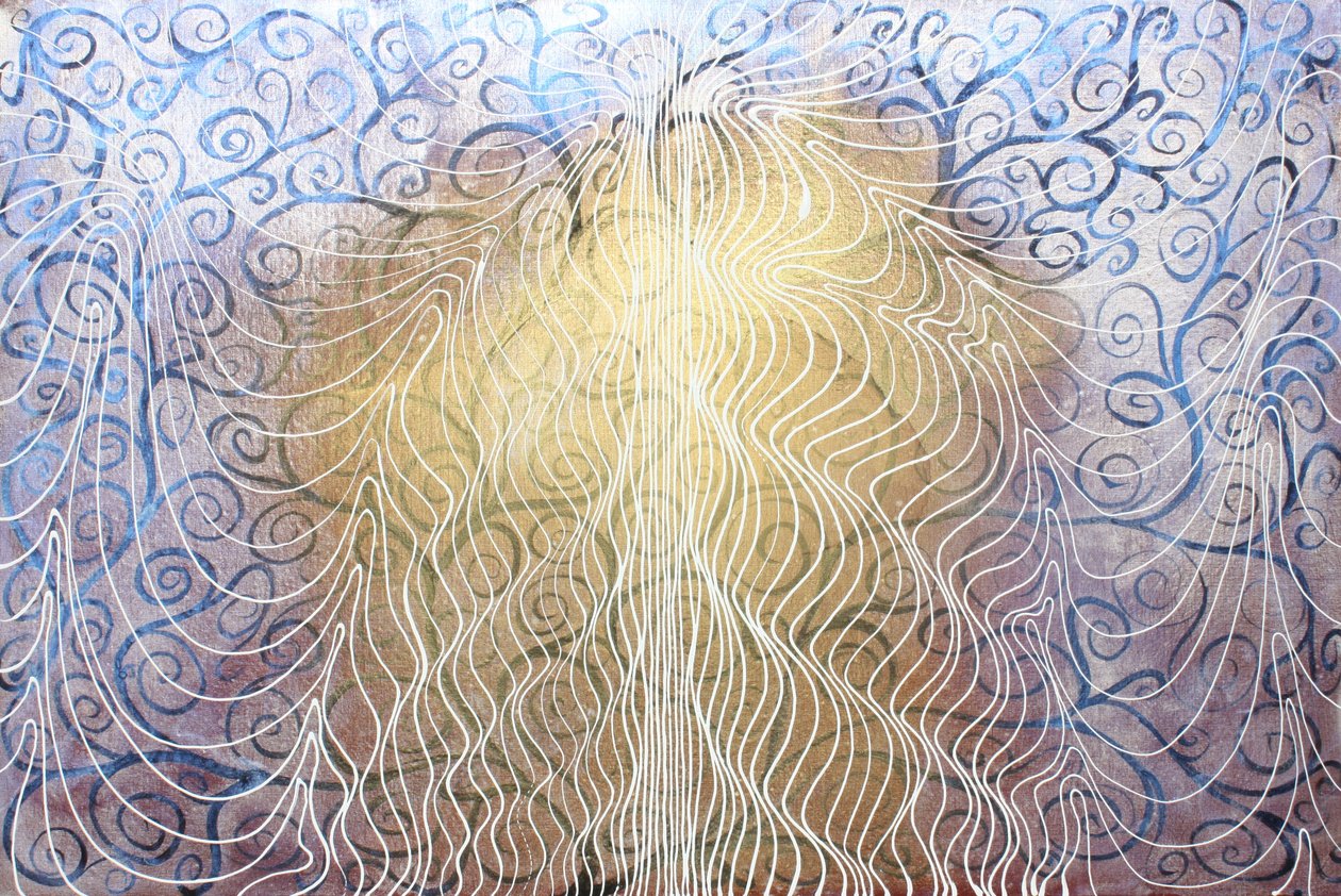 Reis 371, 2010 (acrylverf op doek) door Gerrit Greve