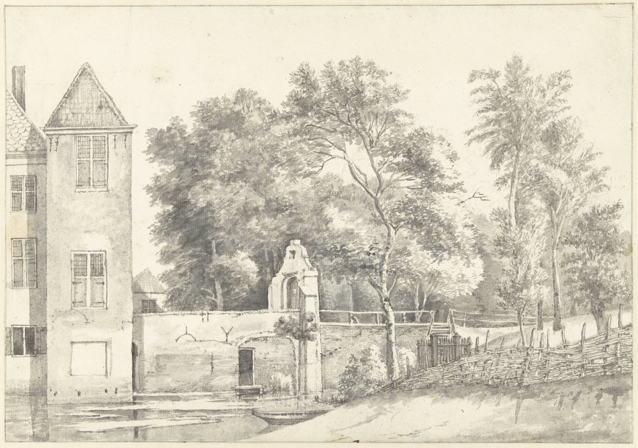 Het slot Hogenstein door Gerrit Lamberts