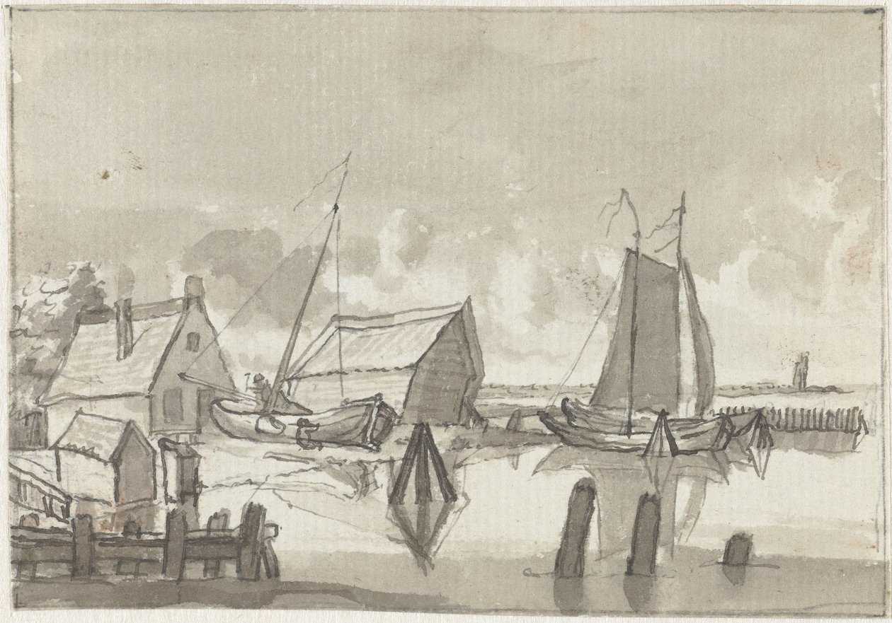 Scheepstimmerwerf door Gerrit Lamberts