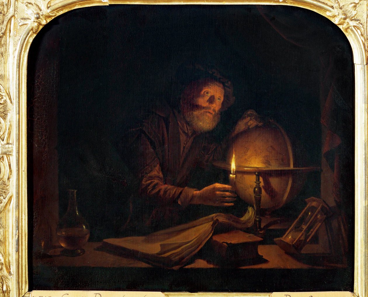 De astronoom door Gerrit or Gerard Dou