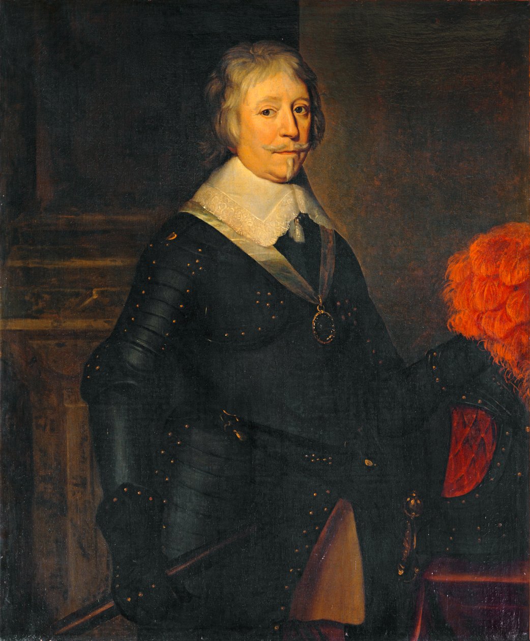 Frederik-Henri, Prins van Oranje, Stadhouder van de Verenigde Provinciën ... door Gerrit van Honthorst