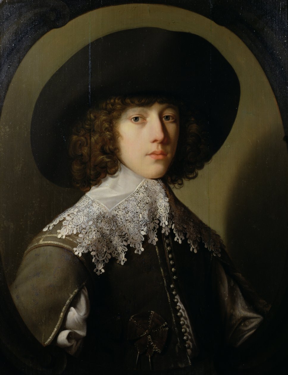 Prins Rupert (1619-82) neef van koning Charles I (1600-49) door Gerrit van Honthorst