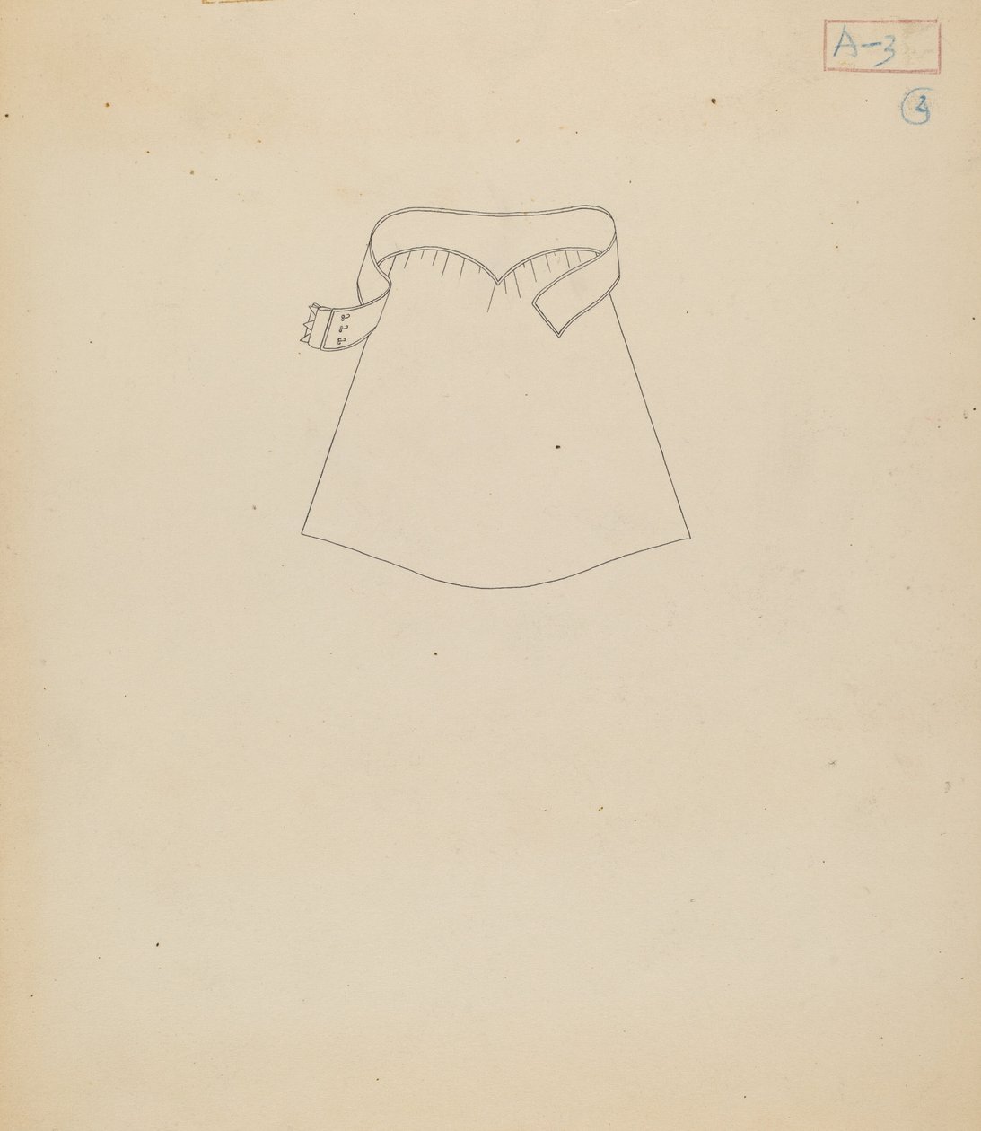 Schort door Gertrude Lemberg