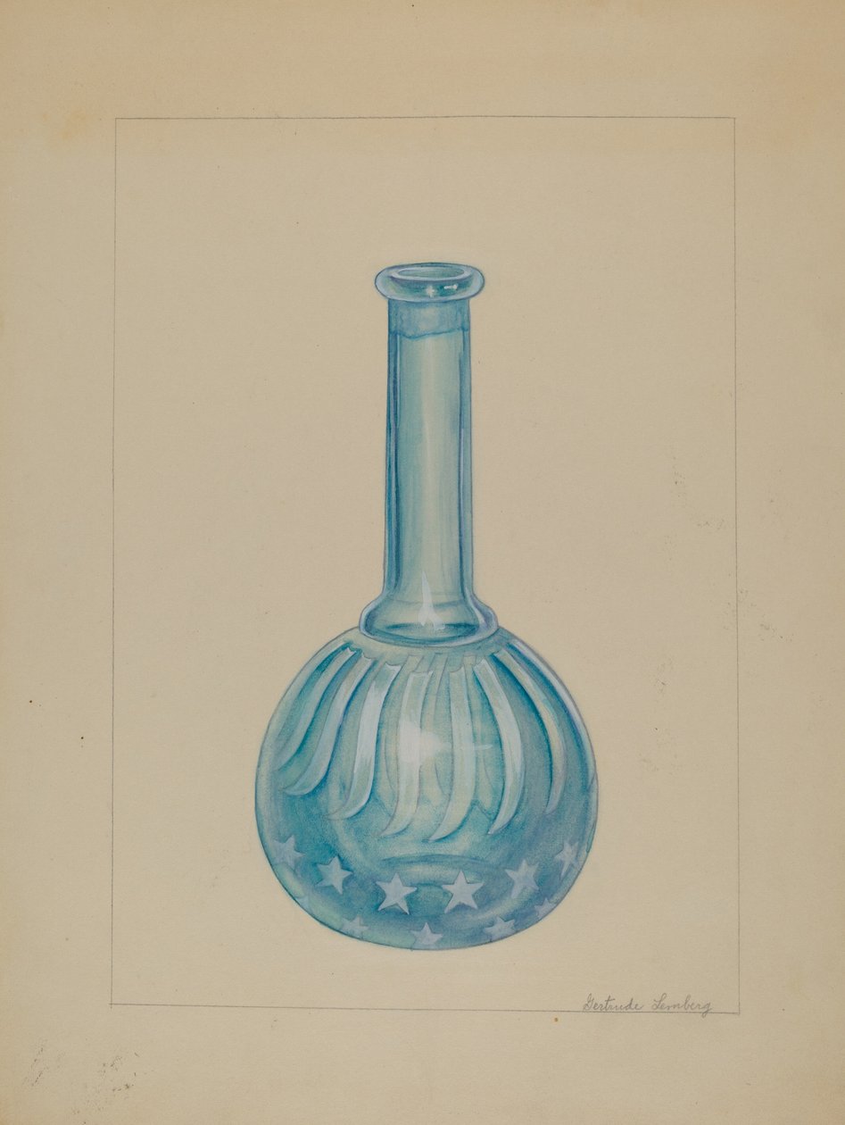 Kappersfles, ca. 1936 door Gertrude Lemberg
