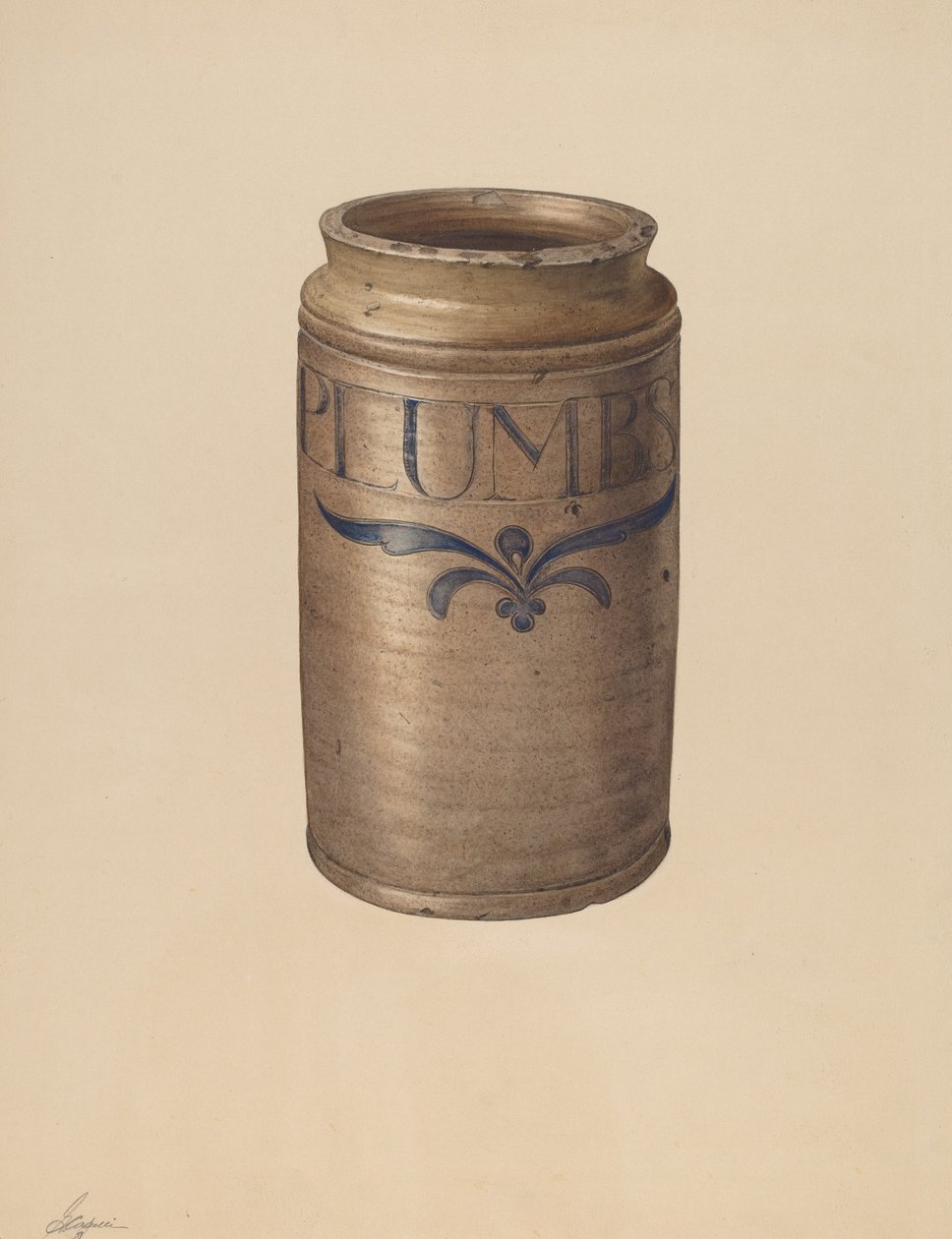 Kruik, 1939 door Giacinto Capelli