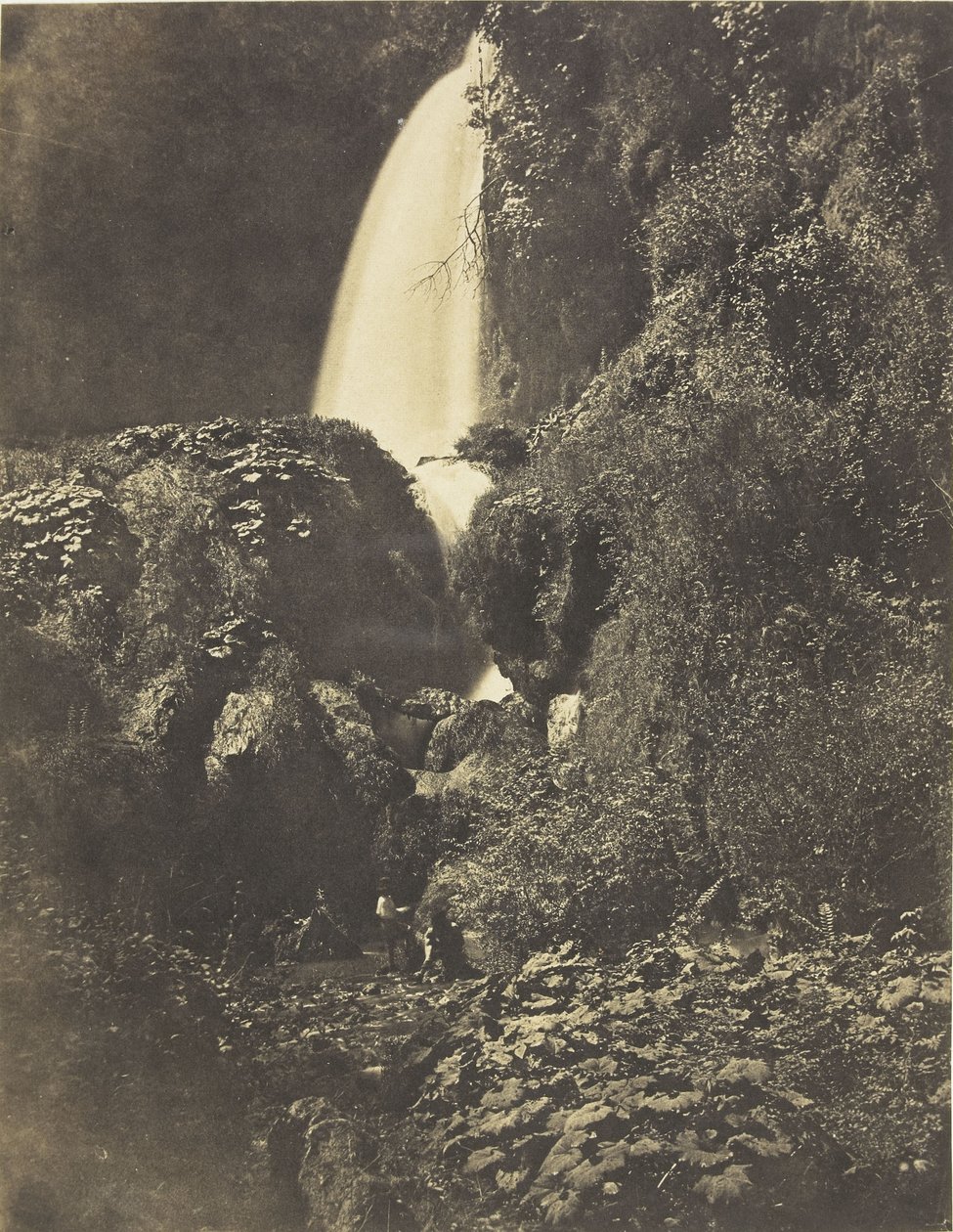 Tivoli, Aniene watervallen door Giacomo Caneva