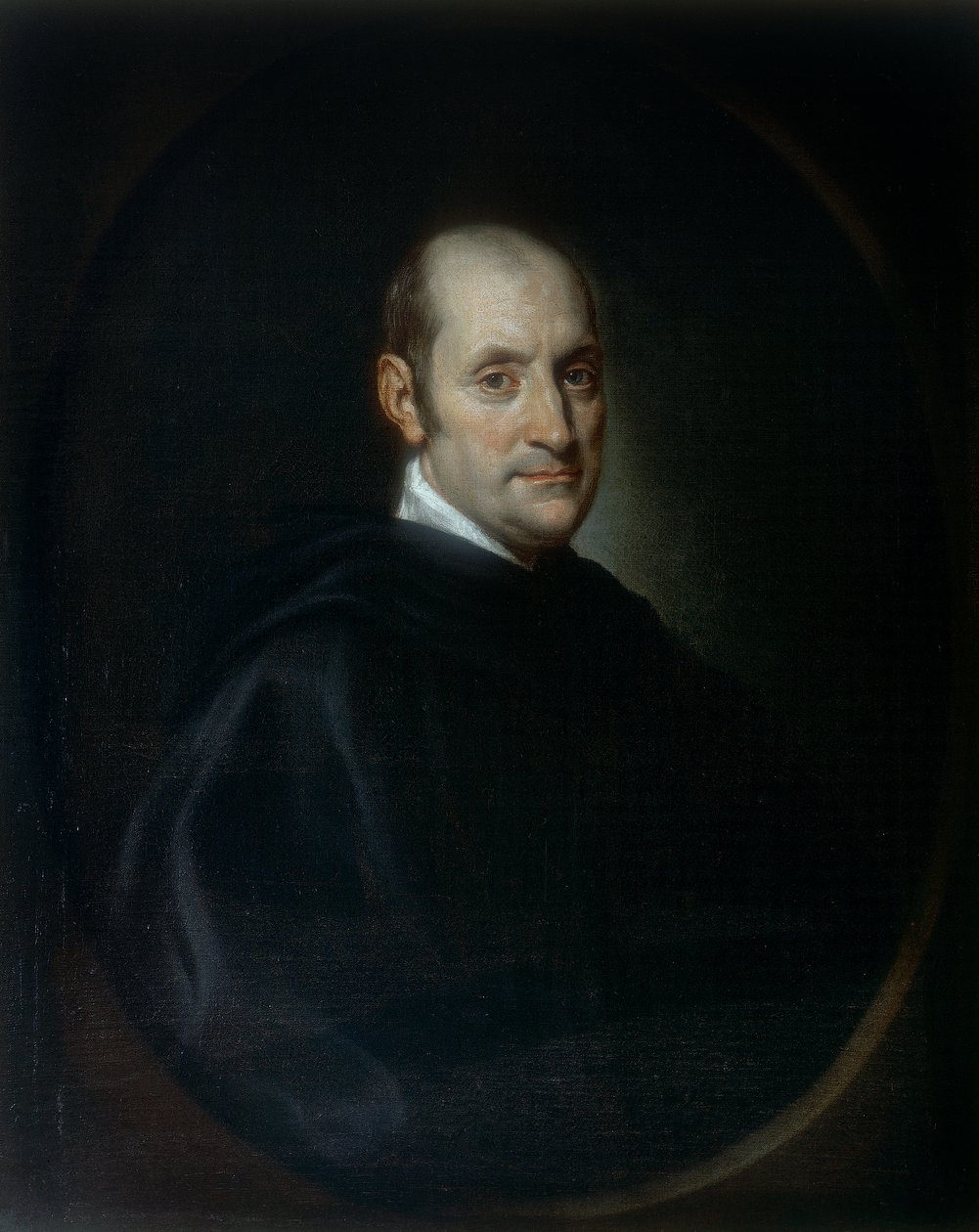 Portret van een Benedictijnse monnik door Giacomo Ceruti