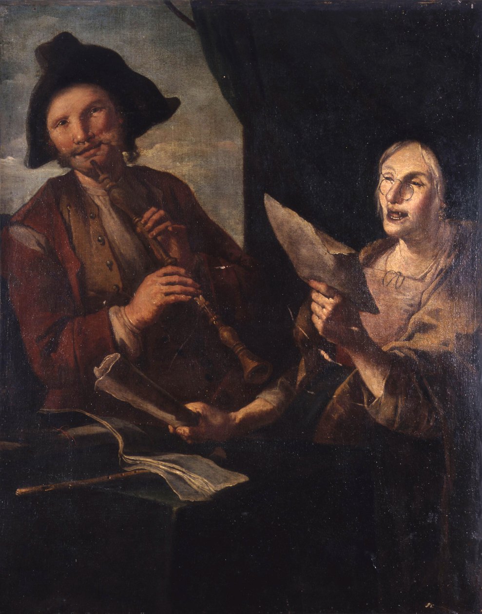 Het lied door Giacomo Francesco Cipper