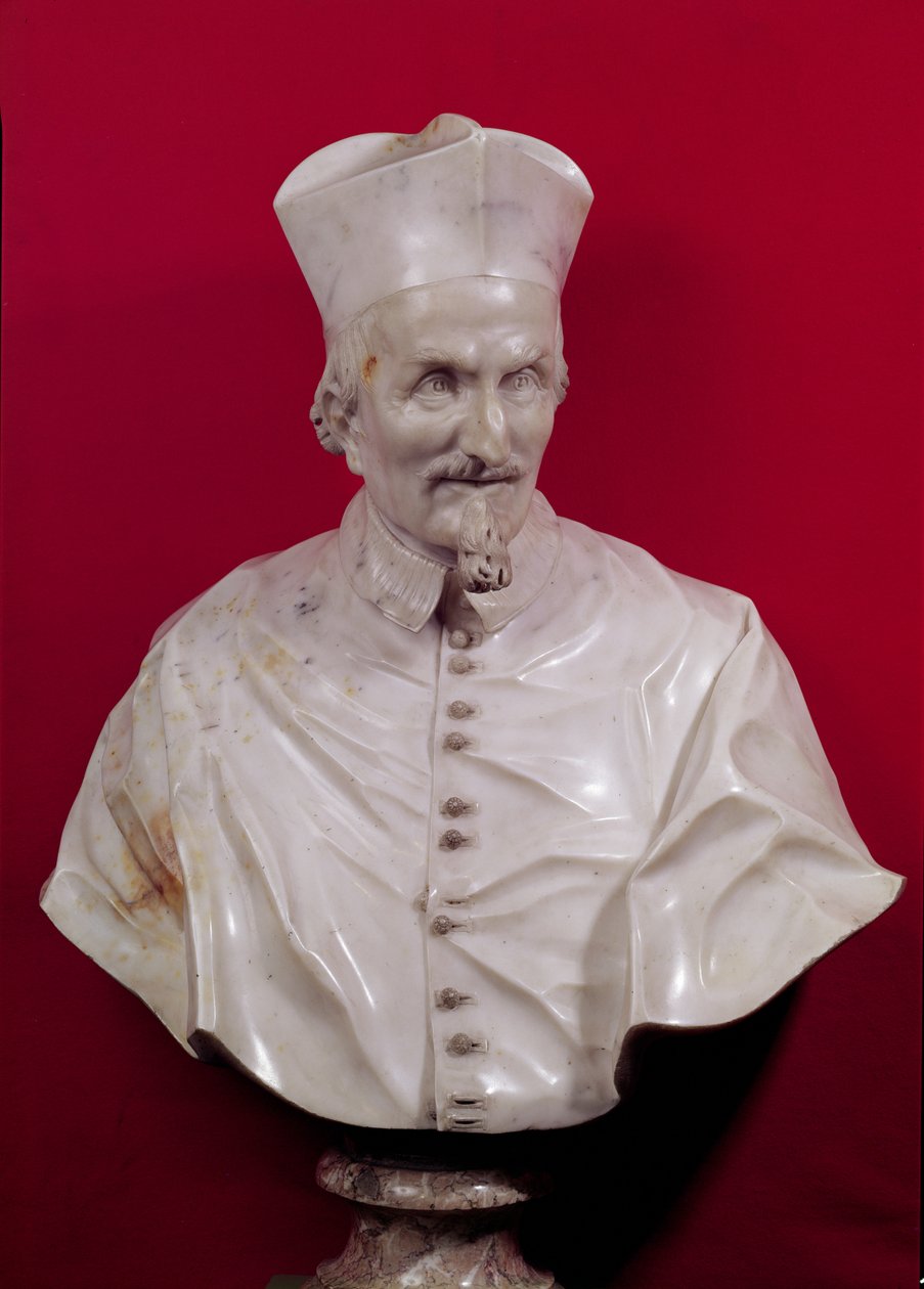 Buste van kardinaal Francesco Barberini door Gian Lorenzo Bernini