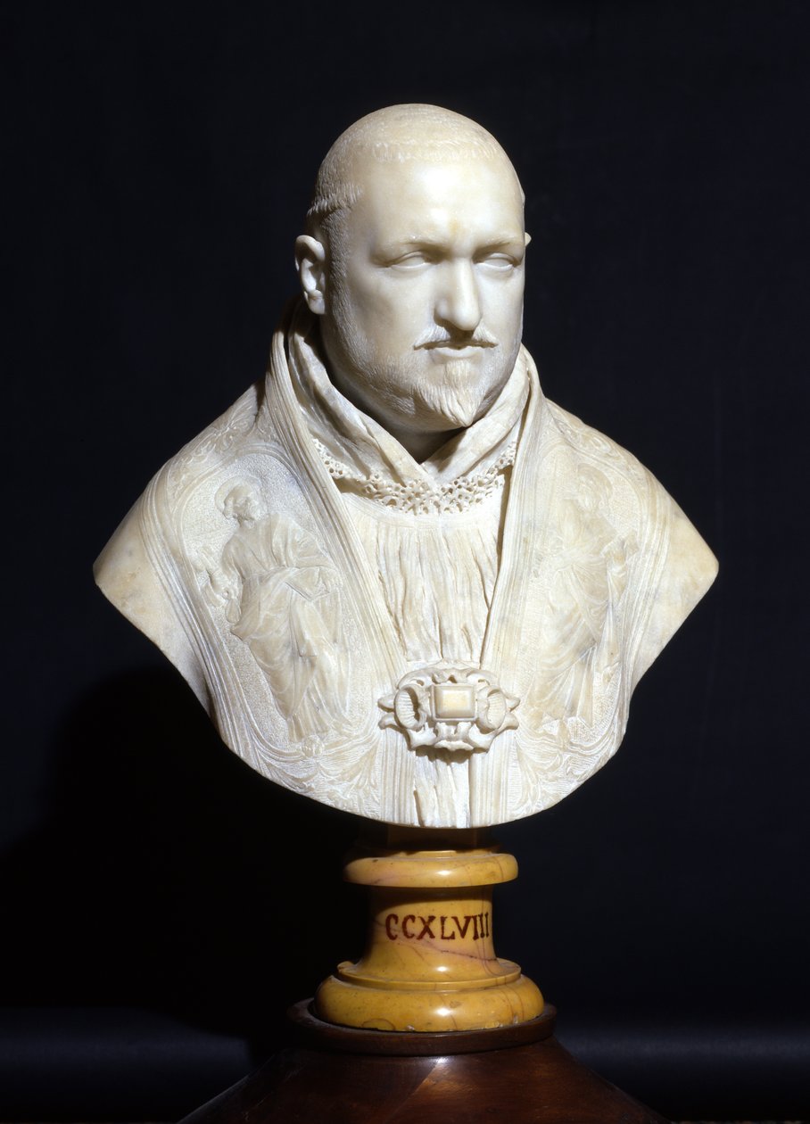 Buste van Paus Paulus V door Gian Lorenzo Bernini