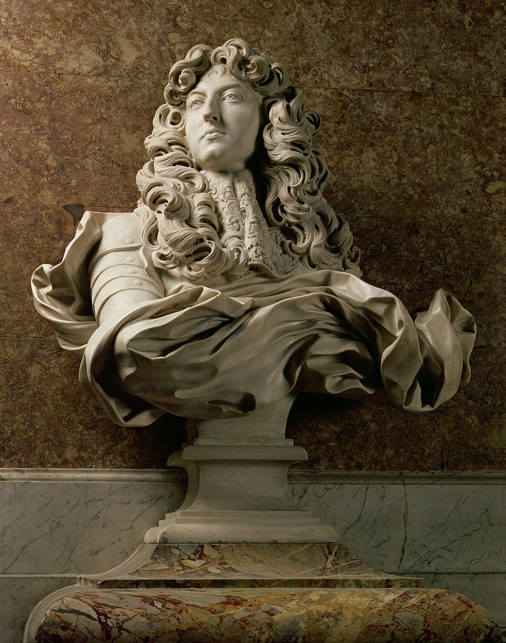 Portretbuste van Lodewijk XIV (1638-1715), 1665 door Gian Lorenzo Bernini