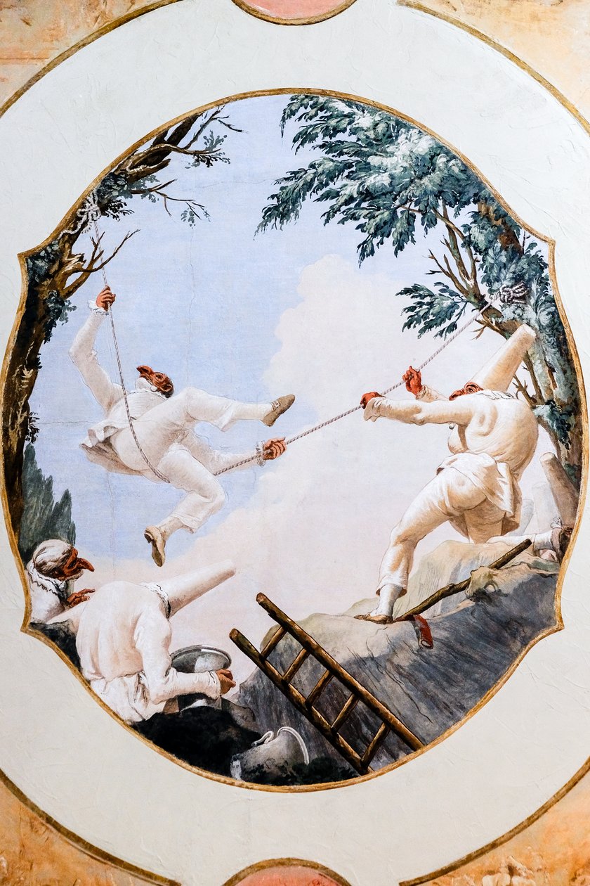  door Giandomenico (1727-1804) Tiepolo