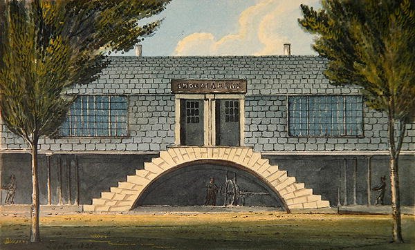 Uitzicht op de Philanthropic Society Institution aan London Road, Southwark door Gideon Yates