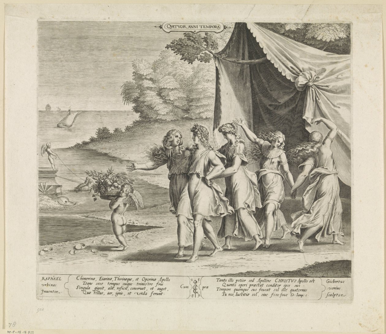 Apollo en de vier seizoenen door Gijsbert Van Veen