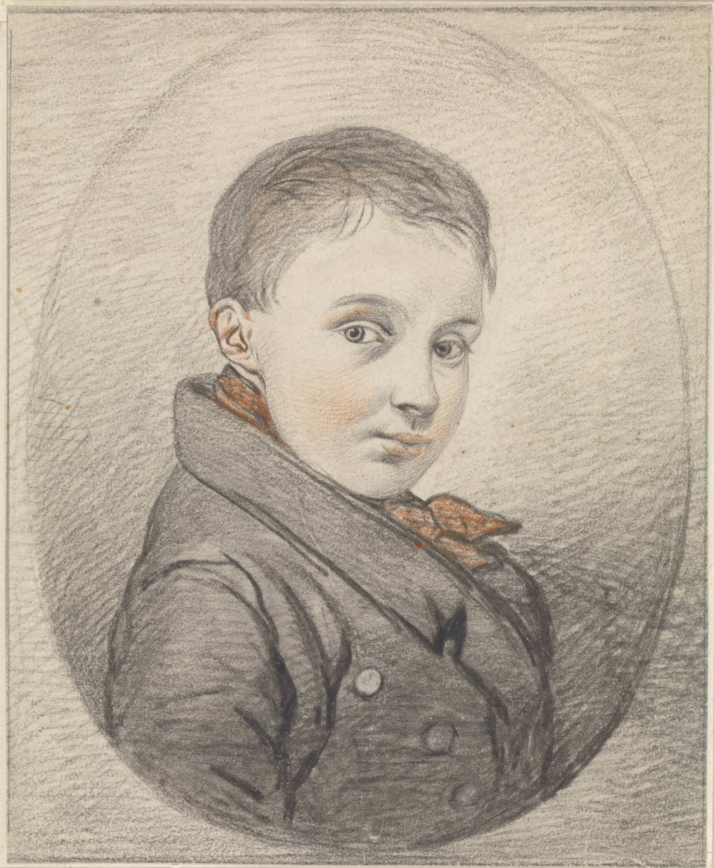 Zelfportret van Gijsbertus Craeyvanger door Gijsbertus Craeyvanger