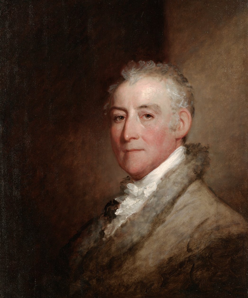 Kolonel John Trumbull, 1818 door Gilbert Stuart