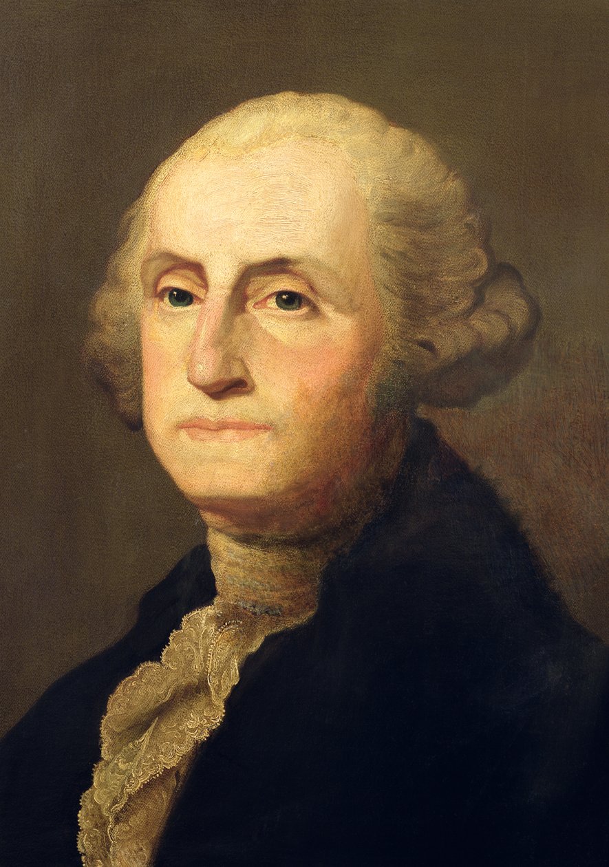 Portret van George Washington door Gilbert Stuart
