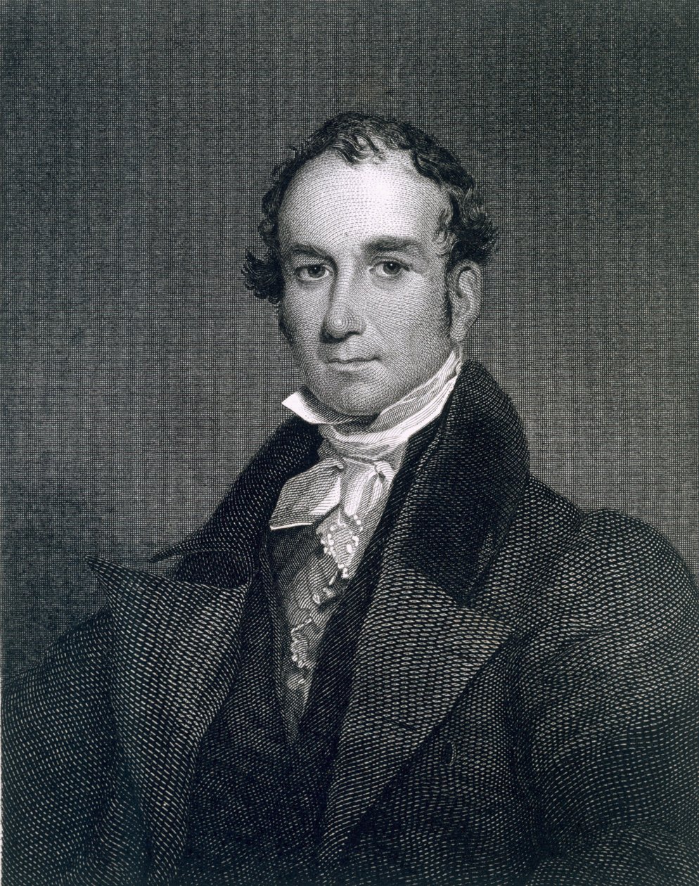 Louis McLane, gegraveerd door Thomas Kelly (c.1795-c.1841) door Gilbert Stuart Newton