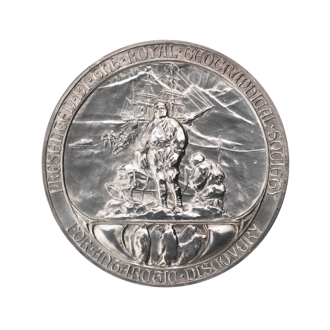 Medaille van het Koninklijk Aardrijkskundig Genootschap: Scott